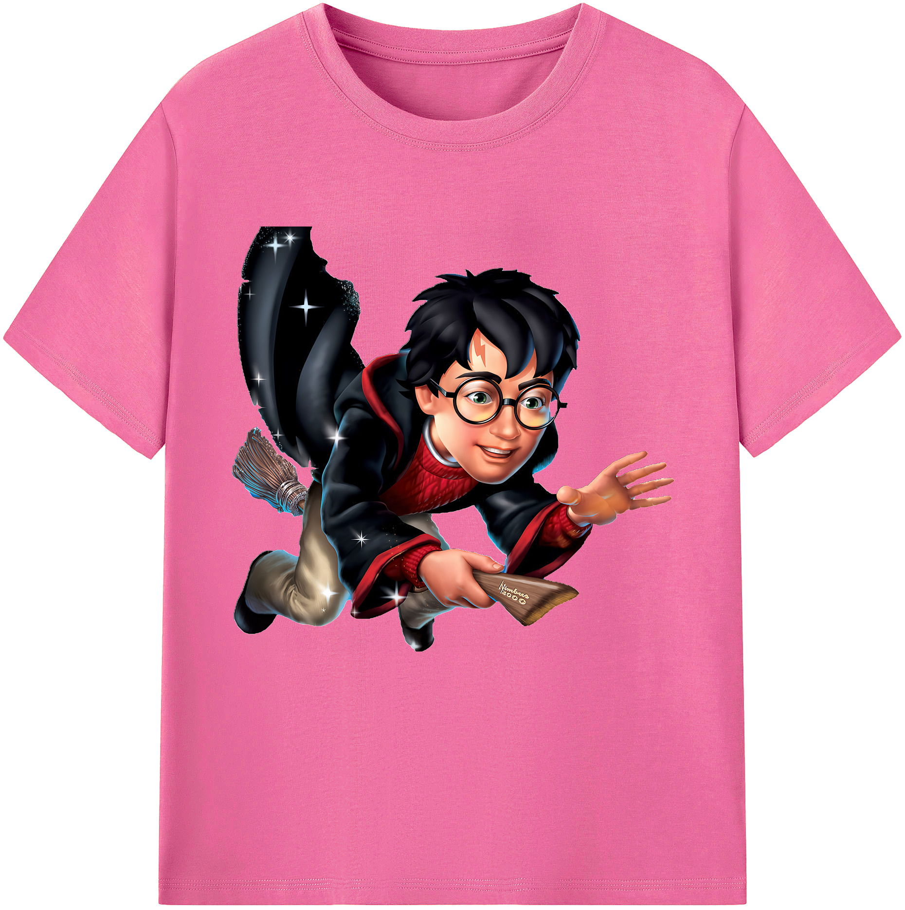 （画像用） Harry Potter ハリー・ポッターシリーズ レディースカジュアルプリントTシャツ（綿100％）